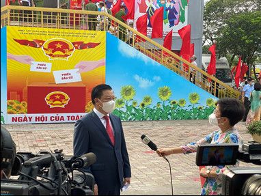 Hà Nội: Nỗ lực cao nhất góp phần vào sự thành công của ngày bầu cử